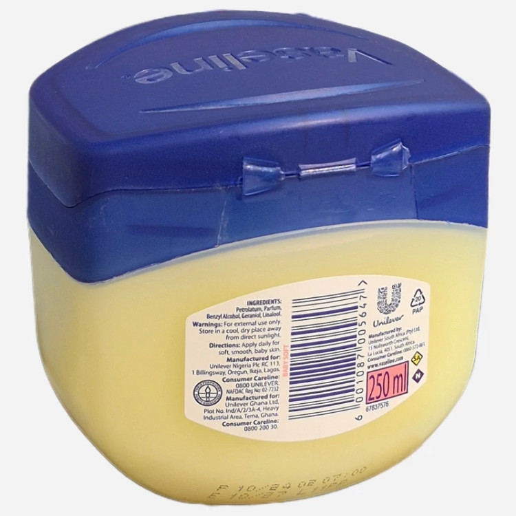 وازلین کودک حجم 250ml مدل Vaseline BLUESEAL baby