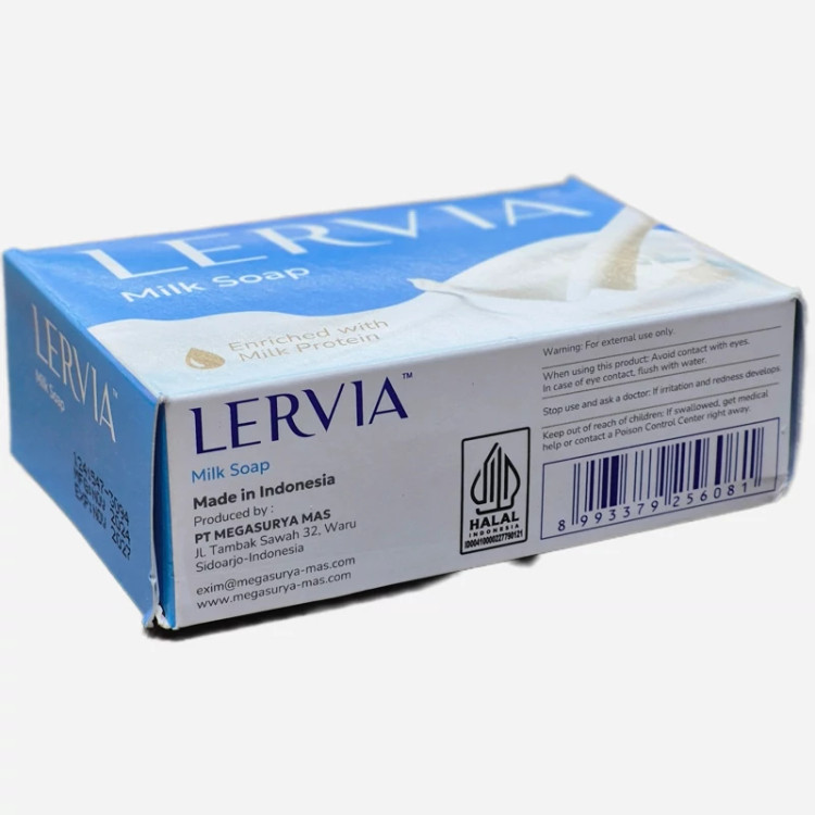 صابون شیر لرویا LERVIA عمده کارتن72عددی