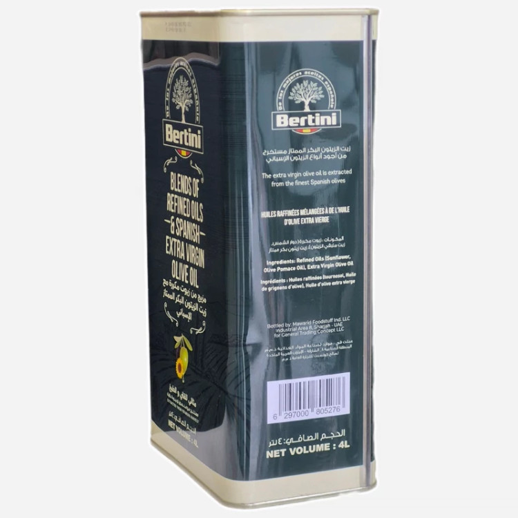 روغن ترکیبی زیتون برتینی 4لیتری اورجینال