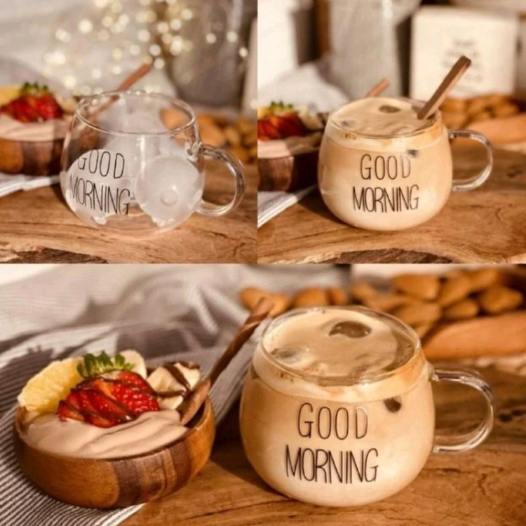 لیوان پیرکس تپل گودمورنینگ