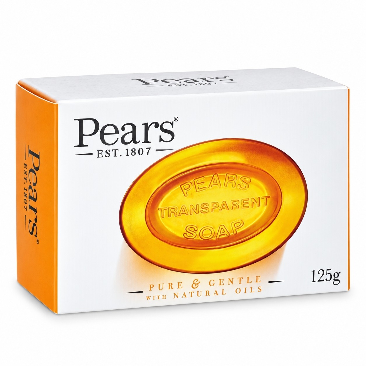 صابون شفاف گلیسیرینه پیرز 125گرم pears
